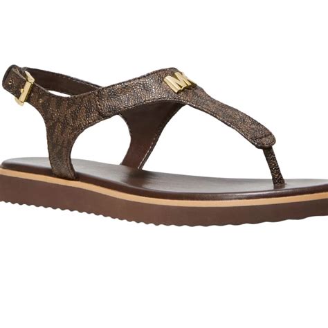 michael kors brady thong sandal|MICHAEL Michael Kors Brady Thong Sandals .